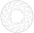 DISCO TRAVAO SBS 5126 DT125 FRT