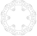 DISCO TRAVAO SBS 6103 YZ125 02/04 WR250F 03/04 TRAS