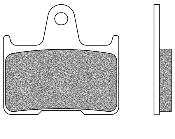 FD0347BT1 PASTILHAS TRAVAO SUZUKI GSXR-1000 01/03 TRAS