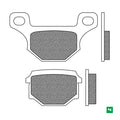 FD0077BT1 PASTILHAS TRAVAO SUZUKI GN125 / QINGQI - QM125-2C/2V*