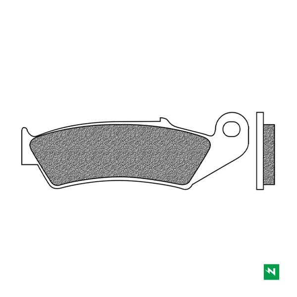 FD0120BT1 PASTILHAS TRAVAO CR125/NX250,WR400F,CRM125