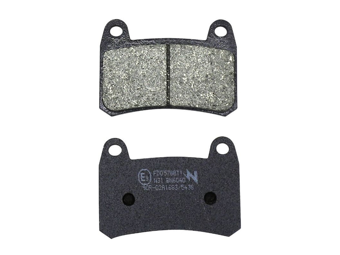 FD0578BT1 PASTILHAS TRAVAO BENELLI TRK250 19/21 BN302 15+ LEONCINO 250 18/21 FRENTE