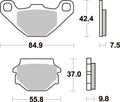 546HF PASTILHAS TRAVAO SBS SUZUKI WOLF50/GN125/GSX400