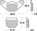 544RSI PASTILHAS TRAVAO SBS RM80=VD342/2 /FD085BE1/544HF/544SI/548HF