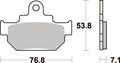 581HF PASTILHAS TRAVAO SBS MARAUDER 125/250/DR600