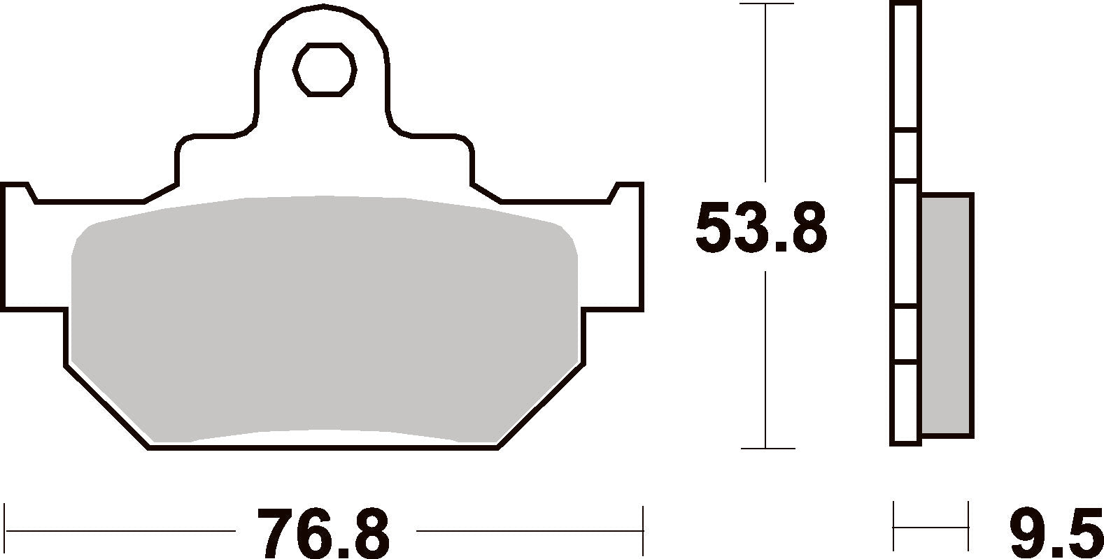 582HF PASTILHAS TRAVAO SBS DR600