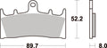 686HS PASTILHAS TRAVAO SBS ZX6R/ZX7R/ZX9R/VN1500=VD349/FD0199BT1/686HF