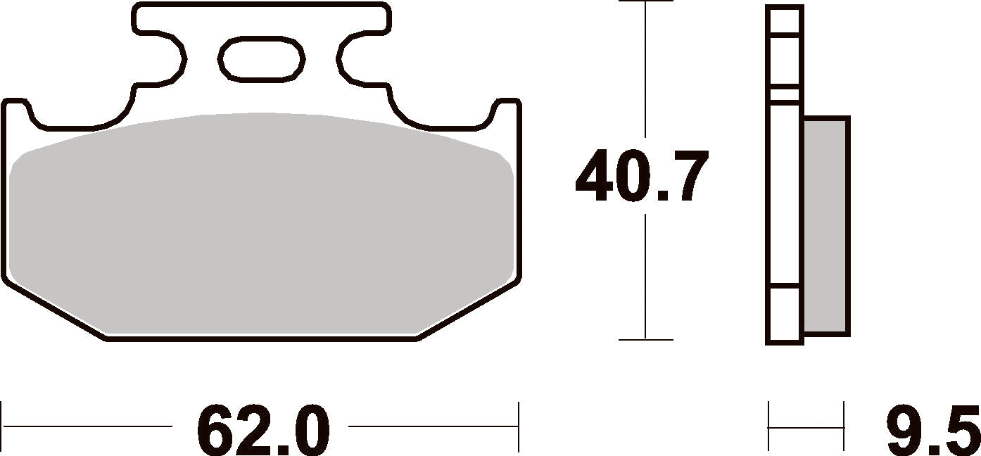 648SI PASTILHAS TRAVAO SBS RM125/250/DR350/YZ125/250