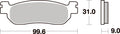 728HF PASTILHAS TRAVAO SBS XT225/TW125 =VD265JL/FD0259BT1/728LS