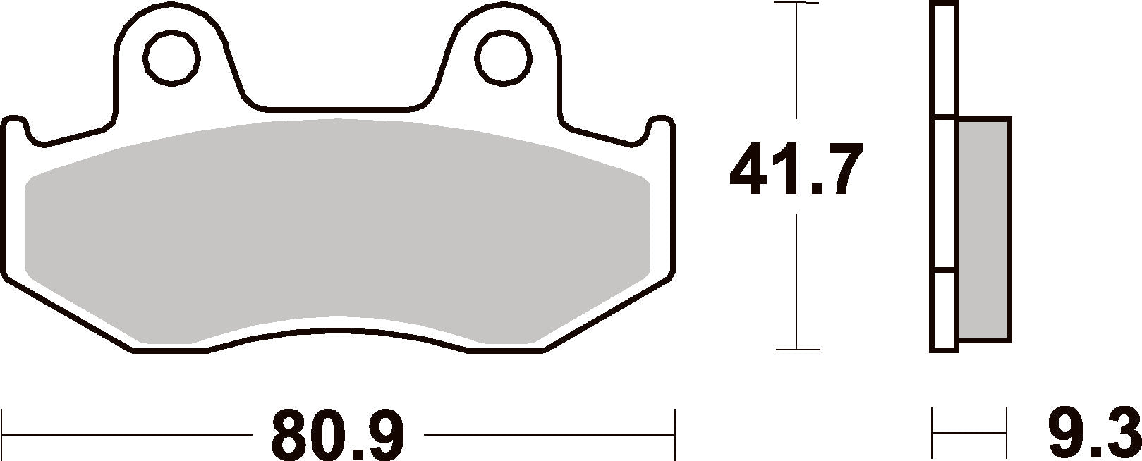 709LS PASTILHAS TRAVAO SBS BURGMAN 250/400