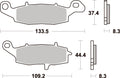 705HS PASTILHAS TRAVAO SBS VN1500 =VD352/FD0228BT1