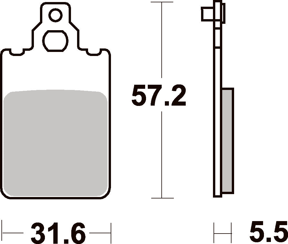 607HF PASTILHAS TRAVAO SBS DT50R/AF150/SACHS