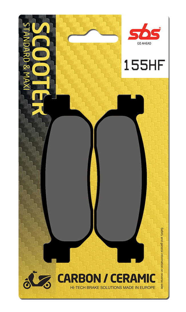 155HF PASTILHAS TRAVAO SBS MAJESTY/YP250X-MAX TRAS +99 =KM-263/155HM/VD263S/JL