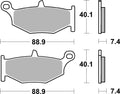 833LS PASTILHAS TRAVAO SBS GSR600/GSX-R600/750=VD359/FD0402