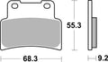 844HS PASTILHAS TRAVAO SBS APRILIA SHIVER/MANA