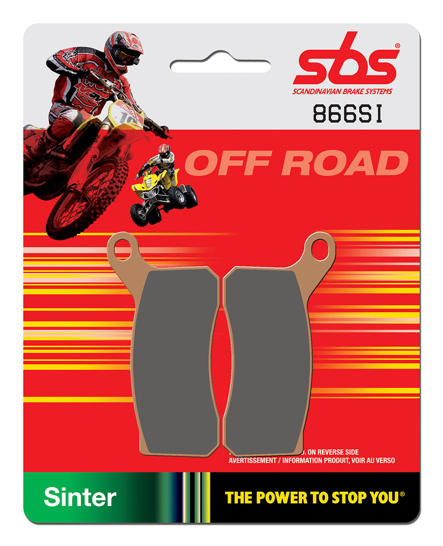 866SI PASTILHAS TRAVAO SBS KTM450/505 ATV´S FRENTE