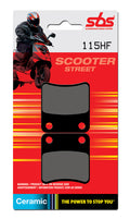 115HF PASTILHAS TRAVAO SBS CRM50/DIO/CAGIVA CITY/QM125T-10H = KM-162/115HM