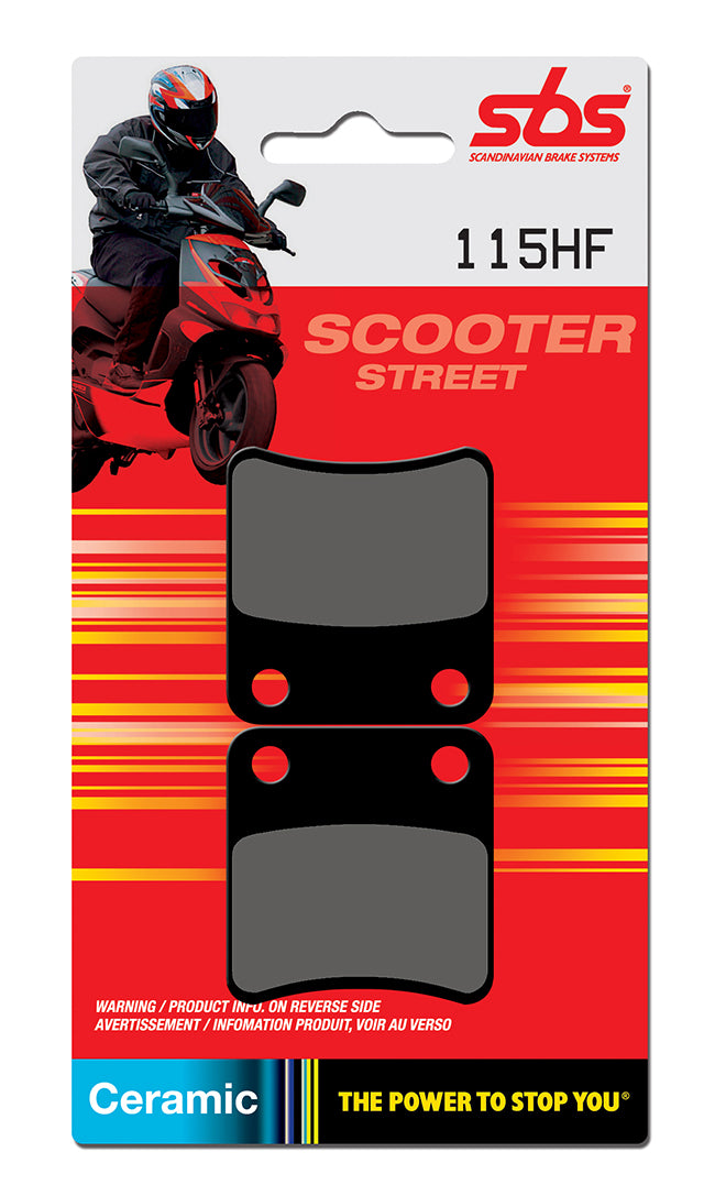 115HF PASTILHAS TRAVAO SBS CRM50/DIO/CAGIVA CITY/QM125T-10H = KM-162/115HM