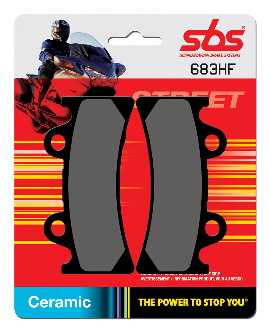 683HF PASTILHAS TRAVAO SBS YZF750/FZR1000 TRAS =VD258/FD0201BR/683HS