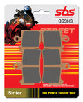 869HS PASTILHAS TRAVAO SBS HONDA VFR1200F 2010 =VD179