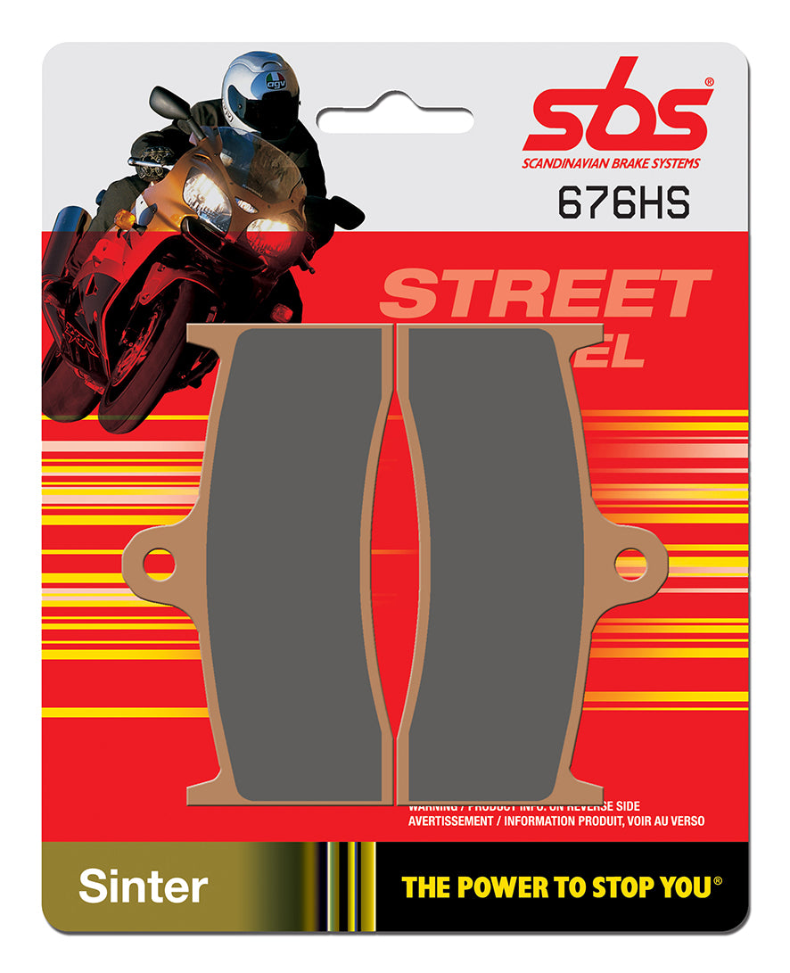 676HS PASTILHAS TRAVAO SBS ZX7RR, MV AGUSTA=VD437/FD0246BR