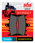 686HF PASTILHAS TRAVAO SBS ZX-7R 96/02, GSXR 1000 01/02=VD349/FD0199BT1/686HS