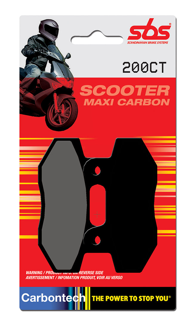 200CT PASTILHAS TRAVAO SBS PEUGEOT SPEEDFIGHT, KEEWAY RY8