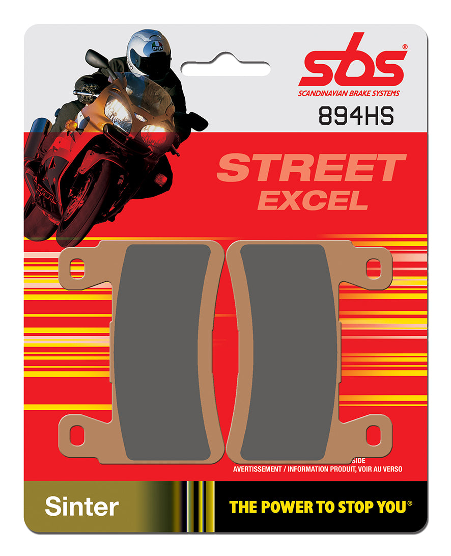 894HS PASTILHAS TRAVAO SBS KAWASAKI ZX6R 13