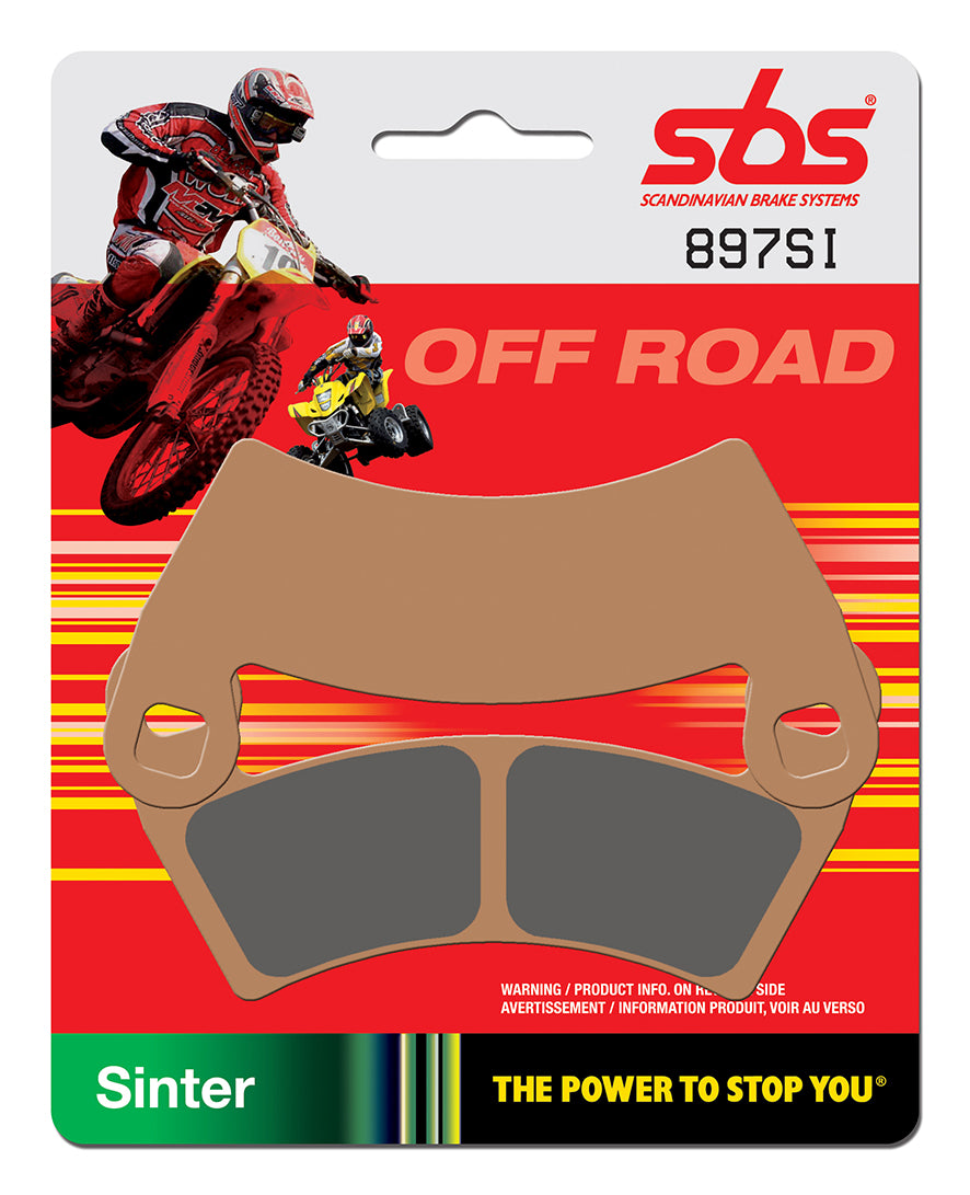 897SI PASTILHAS TRAVAO SBS POLARIS RZR800/900/RANGER