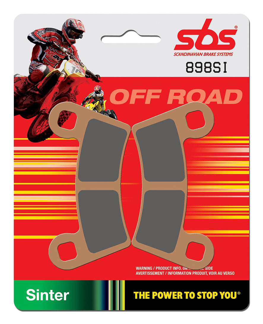 898SI PASTILHAS TRAVAO SBS POLARIS RZR800/570, OUTLAW450/525