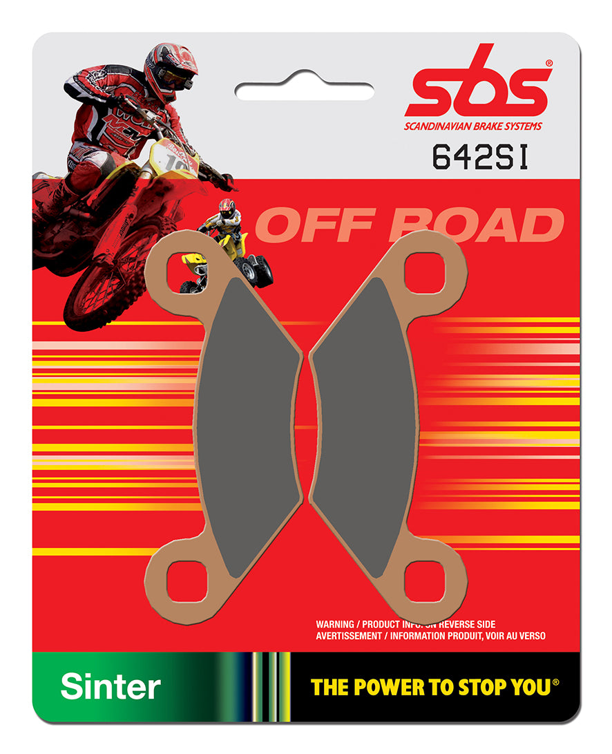642SI PASTILHAS TRAVAO SBS POLARIS RZR800/570, OUTLAW450/525