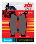 674HF PASTILHAS TRAVAO SBS BMW F650ST/GS DAKAR/GS RALLYE ***
