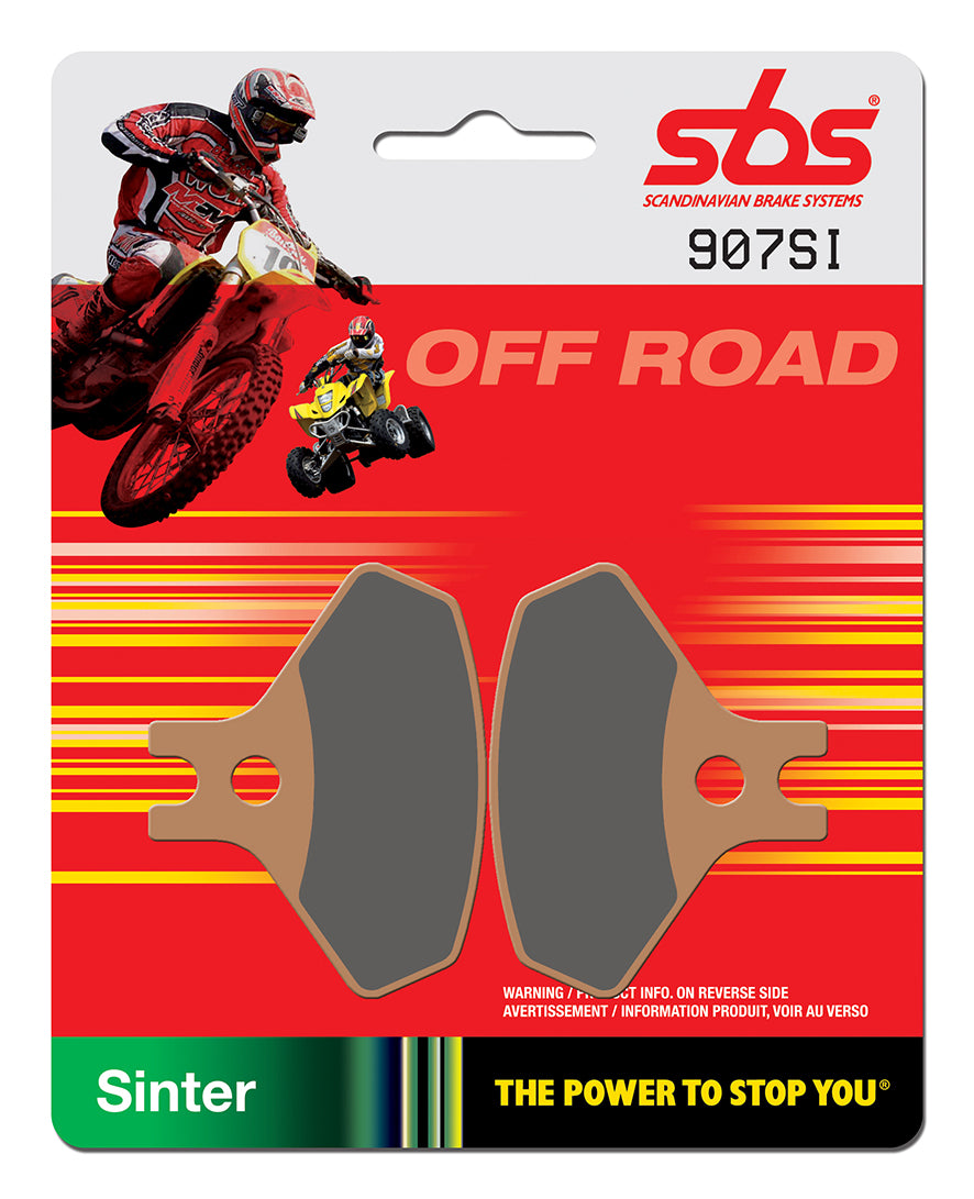 907SI PASTILHAS TRAVAO SBS CAN AM DS450 08/12 FRENTE