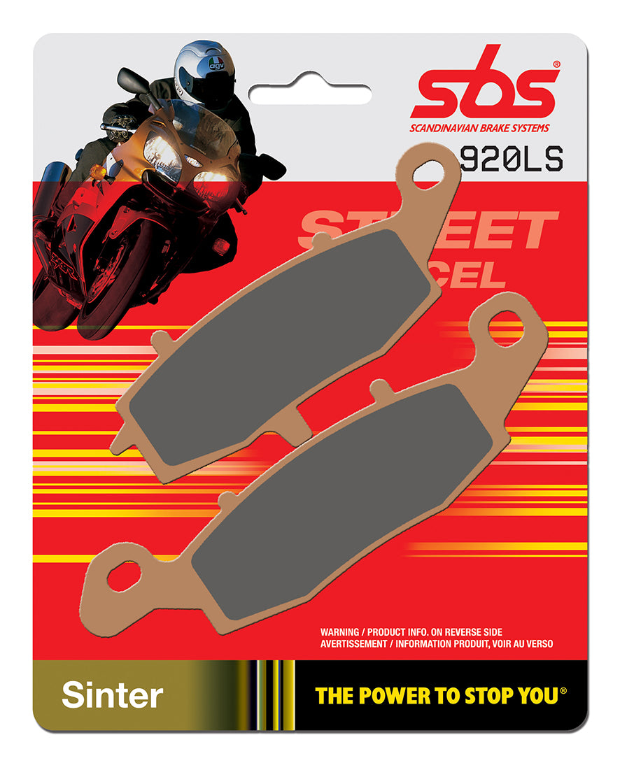 920LS PASTILHAS TRAVAO SBS SUZUKI C1800R,M1800R/R2 TRAS
