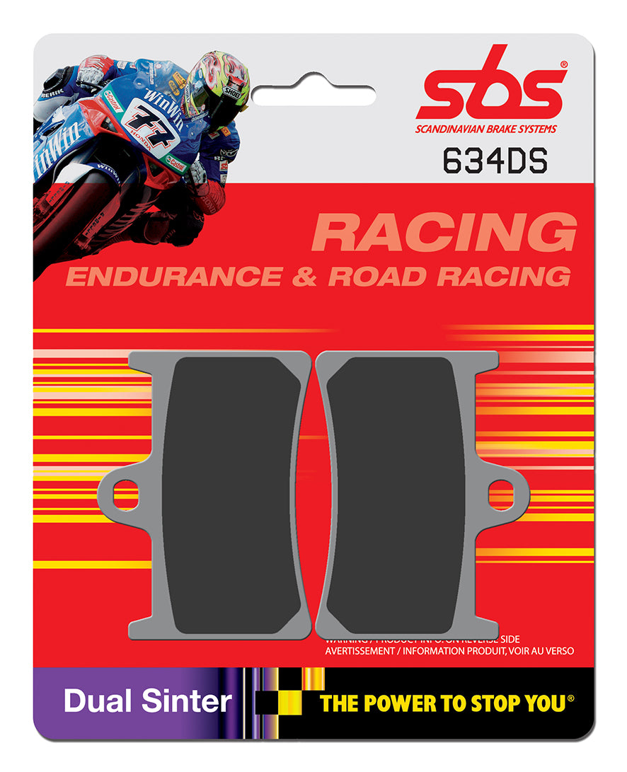 634DS-1 PASTILHAS TRAVAO SBS YZF600 R6 99/06, YZF1000 R1 98/06