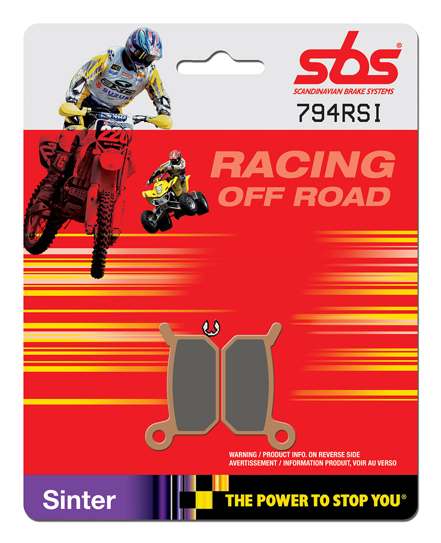 794RSI PASTILHAS TRAVAO SBS KTM SX65 04/08 TRAS