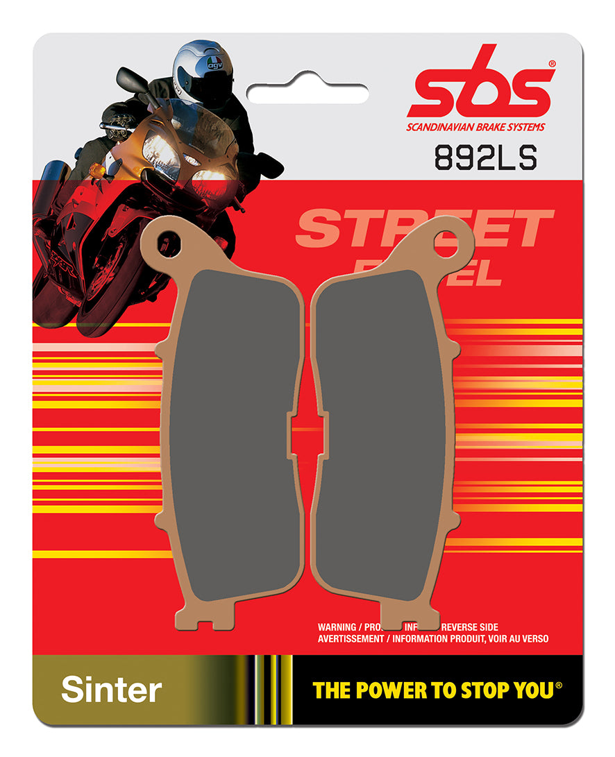 892LS PASTILHAS TRAVAO SBS HONDA VFR 1200 F/CROSSTOURER TRAS