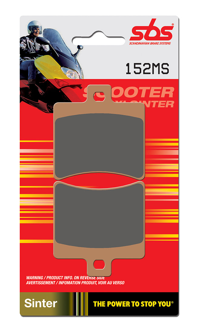 152MS PASTILHAS TRAVAO SBS KEEWAY RKV125/CITYBLADE 125 TRAS