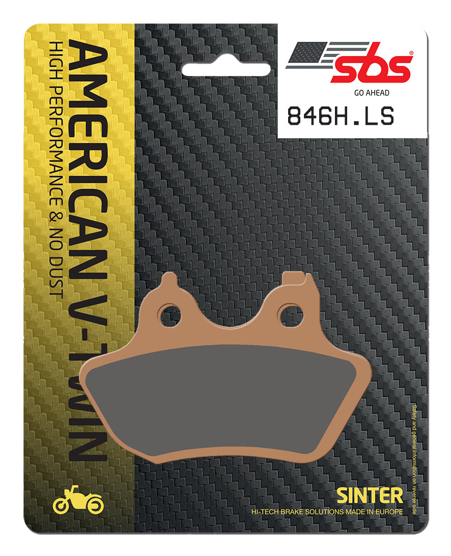 846H.LS PASTILHAS TRAVAO SBS HARLEY DAVIDSON 1450/1584 TRAS
