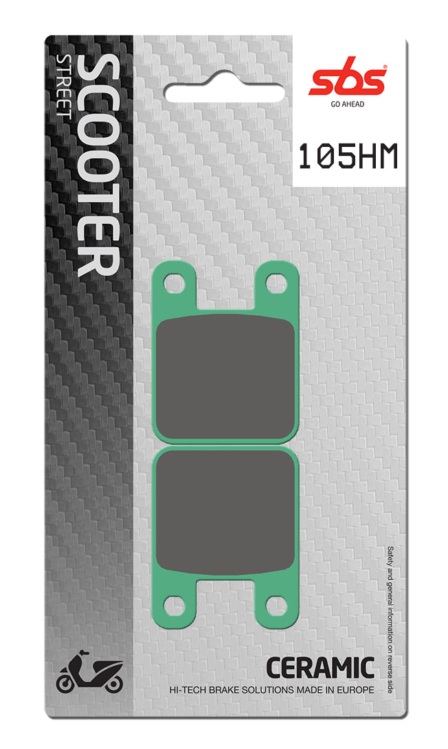 105HM PASTILHAS TRAVAO SBS CPI SM/SX/DT50R-04 FRT/SPEEDFIGHT