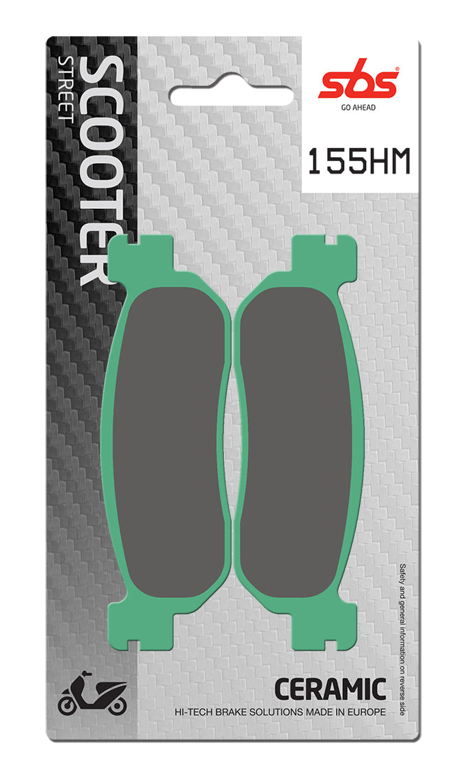 155HM PASTILHAS TRAVAO SBS MAJESTY/YP250X-MAX TRAS +99 =KM-263/155HF