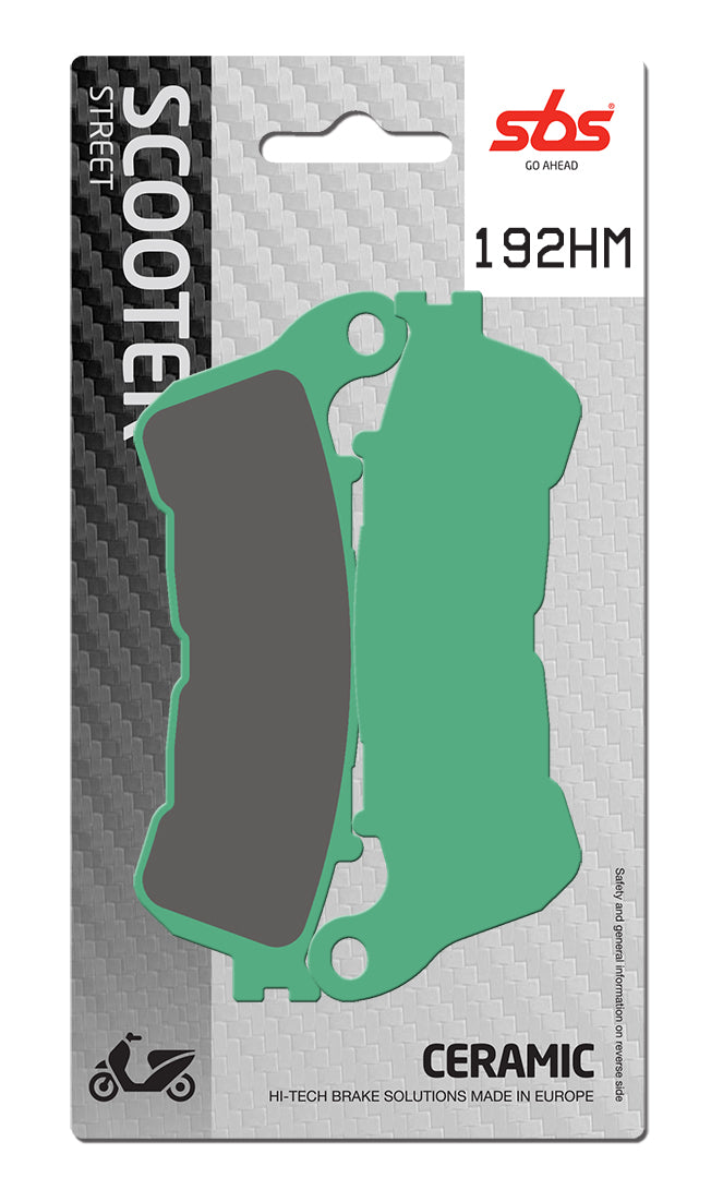 192HM PASTILHAS TRAVAO SBS FES125 SH125I/300I SW-T400/600 FRENTE