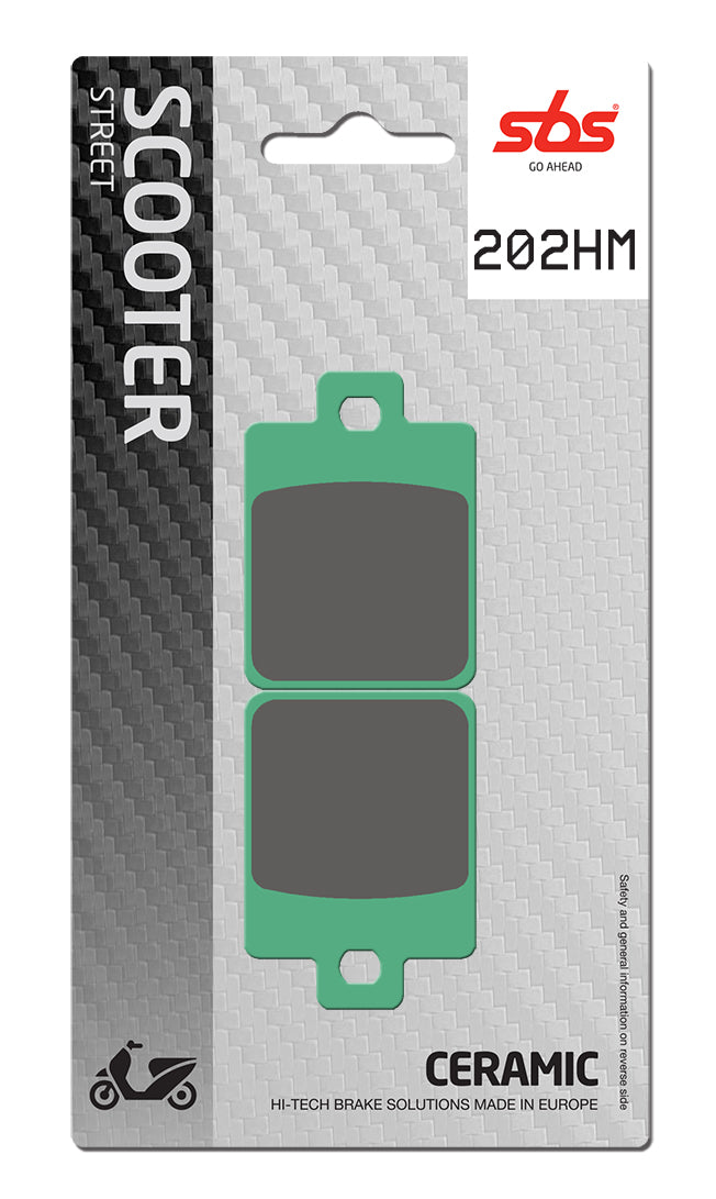 202HM PASTILHAS TRAVAO SBS PIAGGIO MP3/SFERA/ZIP=VD968S/JL / FD0249BE1/202MS/202HF