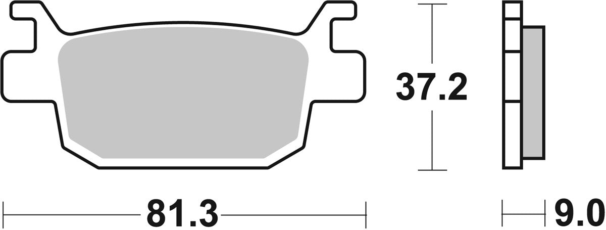 193MS PASTILHAS TRAVAO SBS HONDA FORZA 300