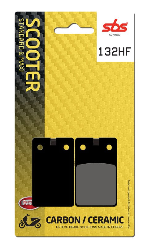 132HF PASTILHAS TRAVAO SBS KEEWAY SPEED125 FRENTE