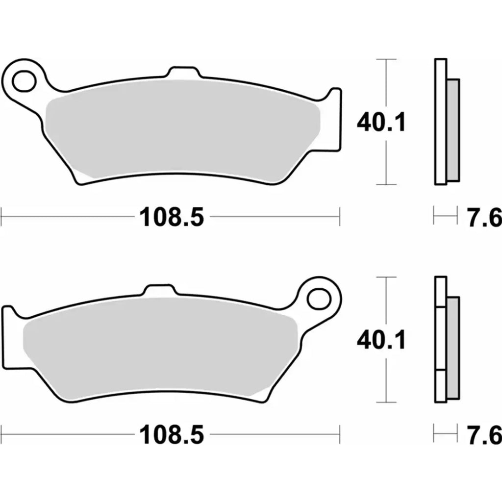 1005LS PASTILHAS TRAVAO SBS BMW R1300GS 24