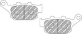 FDB531EF PASTILHAS TRAVAO FERODO HONDA NC 700 S/X, XRV750 90/03*