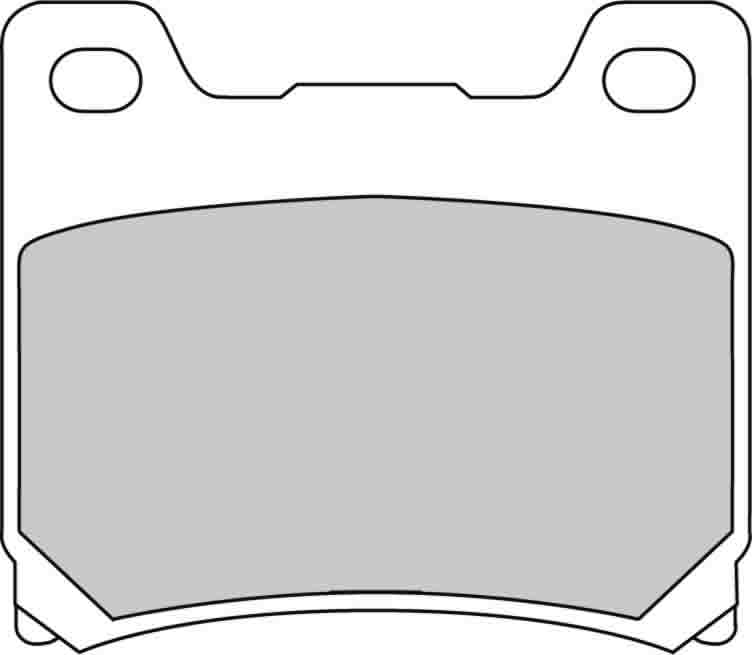 FDB337EF PASTILHAS TRAVAO FERODO YZF600R, XT600, XV750, TDM850*
