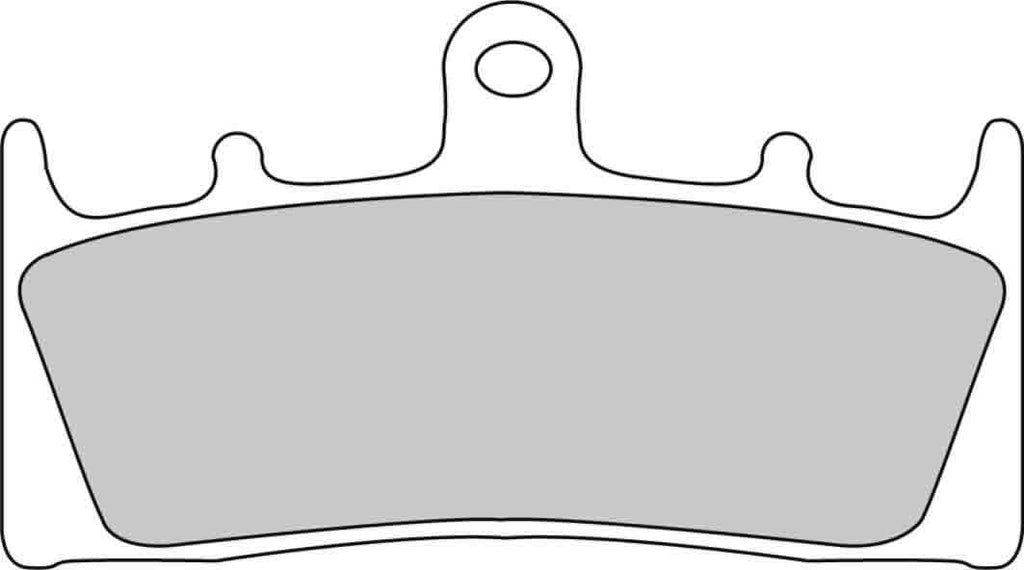FDB873P PASTILHAS TRAVAO FERODO ZX6R/ZX7R/ZX9R/VN1500