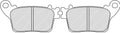 FDB2221P PASTILHAS TRAVAO FERODO KAWASAKI ZR-6R NINJA 636 19 -